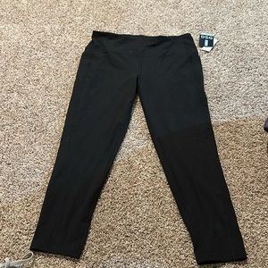 Black ankle leggings